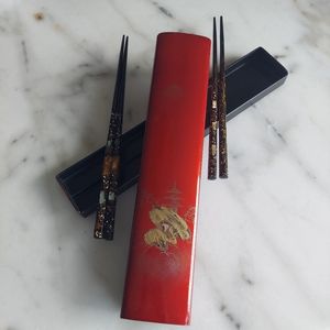 Set of Lacquered Chopsticks